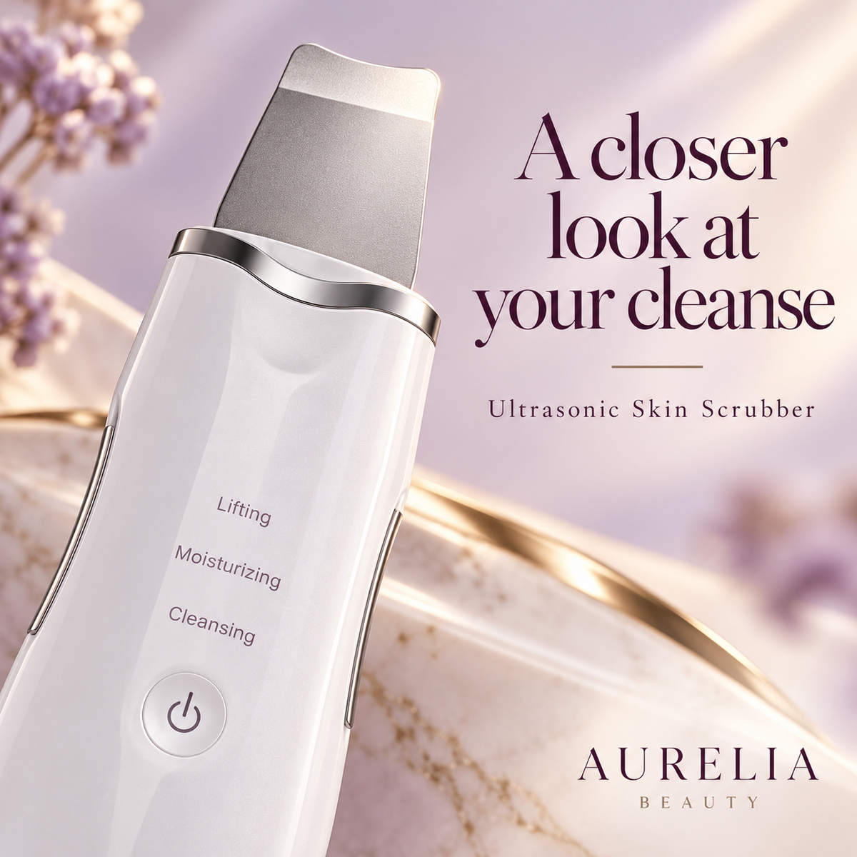 Aurora Cleanse™ Ultrasonic Facial Purifier