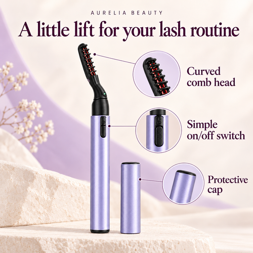 Aurora Curl™ Heated Lash Wand