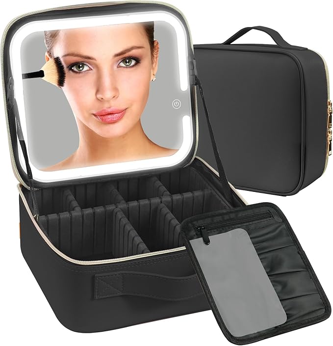 LED Rechargeable Makeup Case