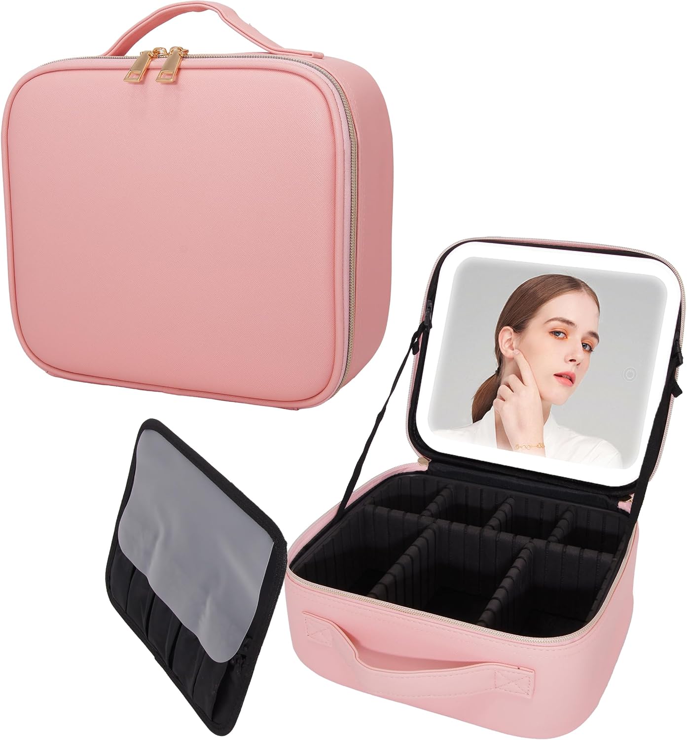 LED Rechargeable Makeup Case